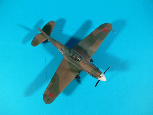 7225   Ма.   Американский истребитель Curtiss P-40E Kиттихаук Ia