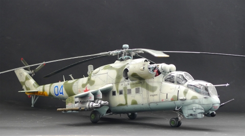 05103     Tр.    Советский ударный вертолёт MИ-24 В.(с внутренней деталировкой).
