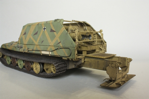 01540     Tр.     Немецкая Geschutzwagen Tiger Grille21/210mm Mortar 18/1 L/31.