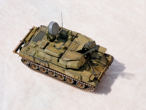 3521    Д.    Советская зенитная установка ЗСУ-23-4В1 (ШИЛКА).