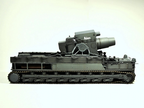 00208     Tр.    Немецкое железнодорожное орудие "КАРЛ" (раннее).
