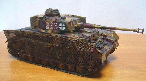 6080     Д.    Немецкий средний танк SD.KFZ. 162/2 PANZER IV AUSF. J поздний.