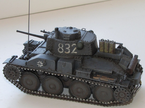 3540   МS.   Чешский легкий танк Pz.Kpfw 38(t) Ausf G (Прага)