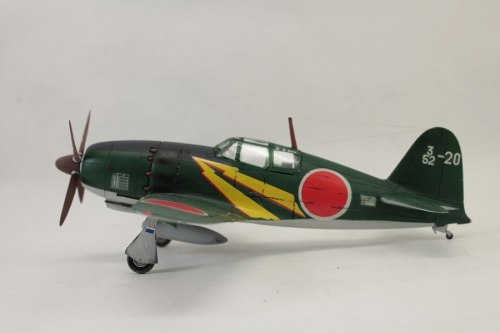 00135   Ha.   Японский самолет Mitsubishi J2M3 Raiden (JACK)