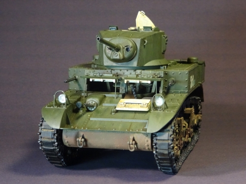 6498     I.    Американский танк M3A1 с внутренней деталировкой