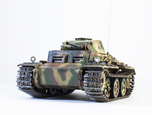 35007   A.   Немецкий легкий танк Т-II J