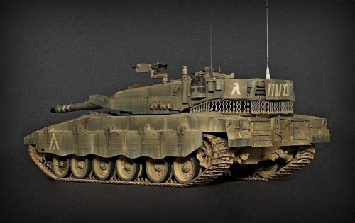 13267/1391     Ac.   Израильский основной боевой танк Merkava Mk.III.