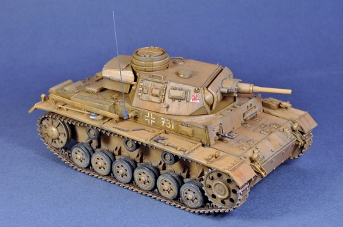 9032     Д.     Немецкий танк PzKpfw. III  Ausf. G. Африканский корпус.