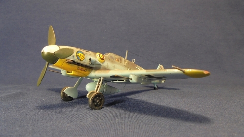 7249     З.     Немецкий истребитель "Мессершмитт"  Bf.109G-6.