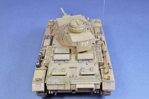 9032     Д.     Немецкий танк PzKpfw. III  Ausf. G. Африканский корпус.