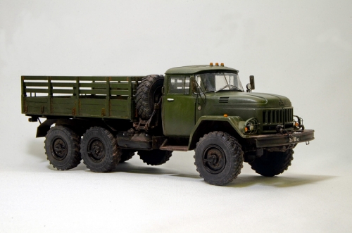 35516   IC.   Советский грузовой автомобиль ЗИЛ-131(с мотопехотой 4 шт)