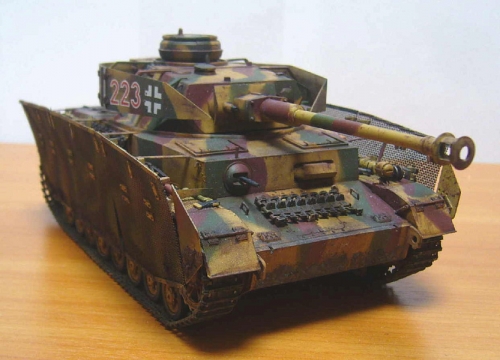 6080     Д.    Немецкий средний танк SD.KFZ. 162/2 PANZER IV AUSF. J поздний.