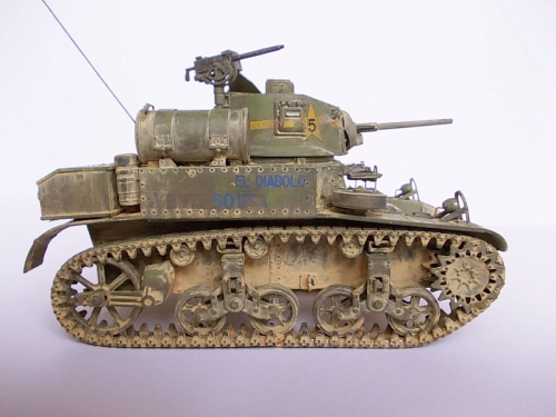 6498     I.    Американский танк M3A1 с внутренней деталировкой