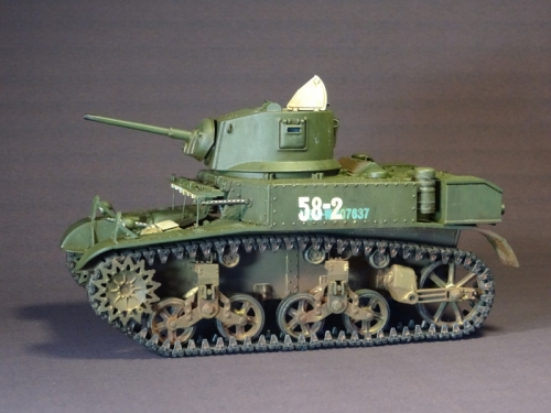 6498     I.    Американский танк M3A1 с внутренней деталировкой