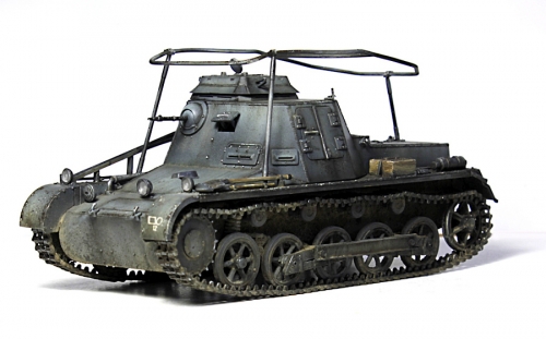 6218    Д.    Немецкая командно-штабная машина SD.KFS.265 командирский танк на шасси легкого танка PZ.I.