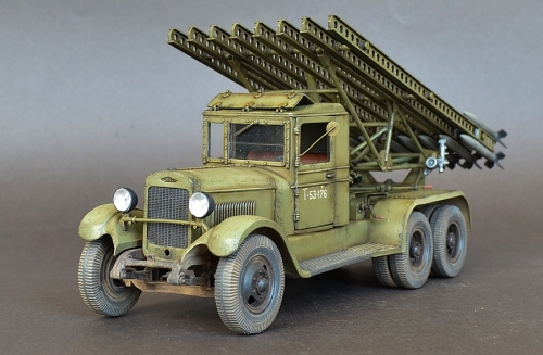 35040   A.   Советский гвардейский реактивный миномет БМ-13 "Катюша"