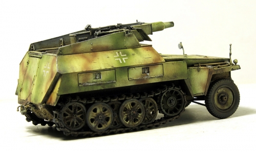 6102    Д.    Немецкий бронетранспортер SD.KFZ. 250/8 NEU 7.5CM KWK37(L/24) "STUMMEL".