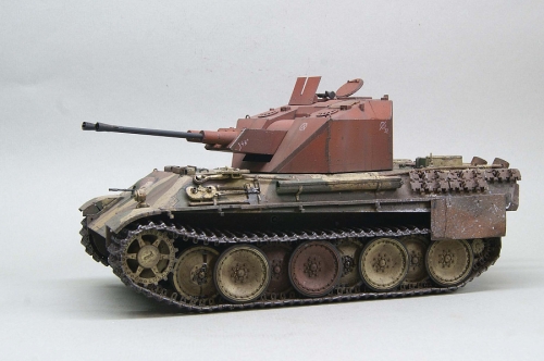 9022    Д.    Немецкая САУ Flakpanzer V "Coelian".