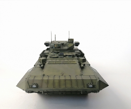 3681     З.    Российская тяжелая боевая машина пехоты ТБМПТ Т-15 "Армата"