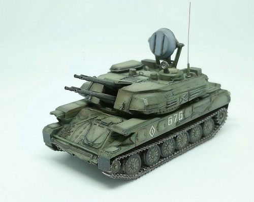 7419   З.   Советская зенитная самоходная установка "Шилка"
