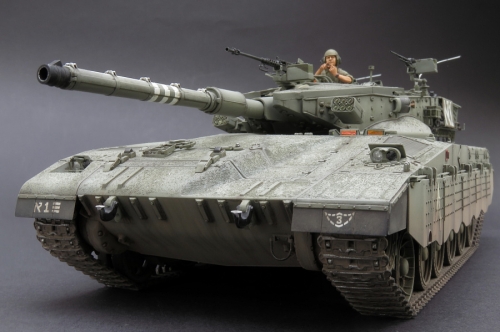 2080    Та.    Израильский основной боевой танк Merkava Mk.2B.