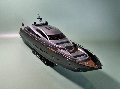 05145     Re.    Английская спортивная моторная яхта "Sunseeker Predator" 108.