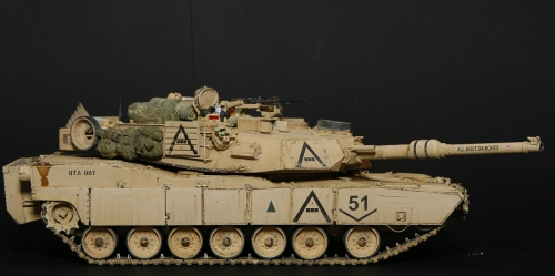 3535    Д.   Американский основной танк "АБРАМС" M1A1 AIM