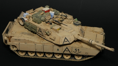 3535    Д.   Американский основной танк "АБРАМС" M1A1 AIM