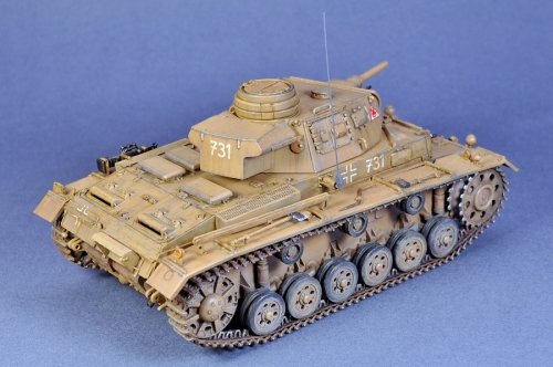 9032     Д.     Немецкий танк PzKpfw. III  Ausf. G. Африканский корпус.