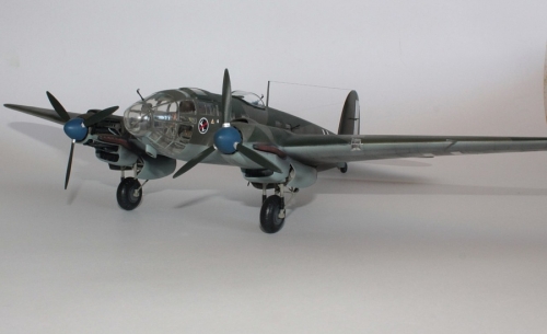 48262     IC.     Немецкий  бомбардировщик  "He 111H-6" времен ІІ МВ.