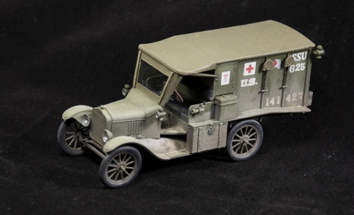 35661   IC.   Американский автомобиль IMB Model T 1917 санитарная .