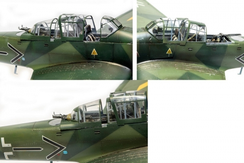 03218     Тр.     Немецкий пикирующий бомбардировщик  Ju 87G-2 Stuka.