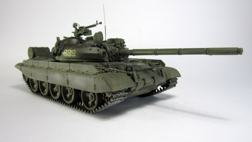 222    С.    Советский средний танк T-55AM.
