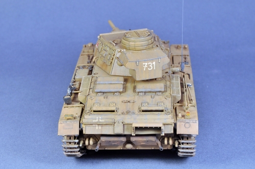 9032     Д.     Немецкий танк PzKpfw. III  Ausf. G. Африканский корпус.