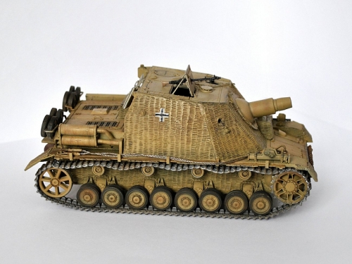 6500   Д.   Немецкая САУ SD.KFZ. 166 STU.PZ.IV "BRUMMBAR"