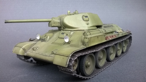 6418     Д.    Советский средний танк Т- 34/76  образец.1941.