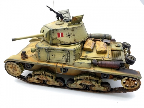6213    I.     Итальянский танк Carro Armato M13/40.