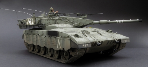 2080    Та.    Израильский основной боевой танк Merkava Mk.2B.