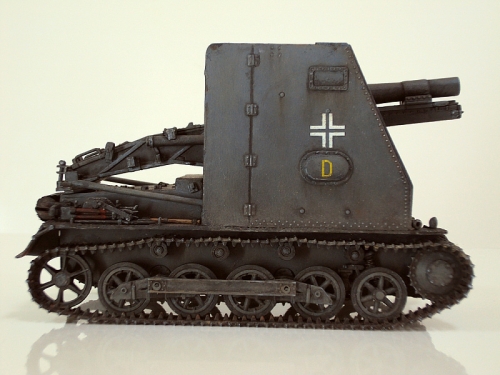 3508   МS.   Немецкая штурмовая гаубица Bison sIG 33 auf Pz.Kpfw I