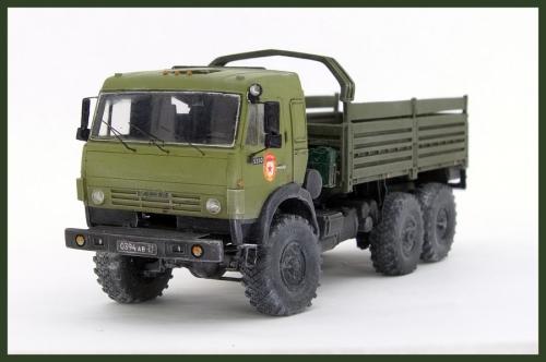 72407      AR.     Российский трехосный грузовик "КАМАЗ-5350".