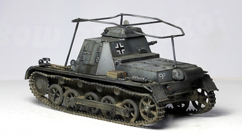 6218    Д.    Немецкая командно-штабная машина SD.KFS.265 командирский танк на шасси легкого танка PZ.I.
