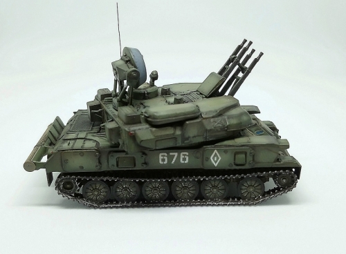 7419   З.   Советская зенитная самоходная установка "Шилка"