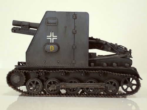 3508   МS.   Немецкая штурмовая гаубица Bison sIG 33 auf Pz.Kpfw I