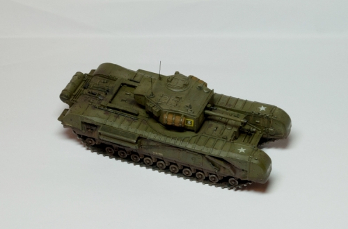 307243     М.     Английский танк Черчилль MK III . Серия: танки ленд-лиза
