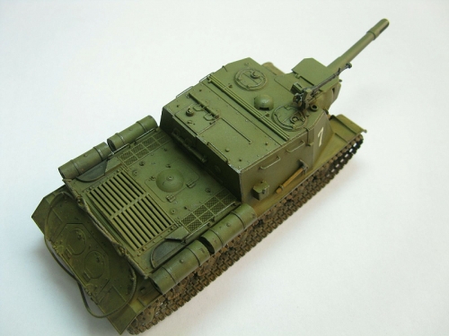 5026    З.  Советская тяжелая САУ " ИСУ-152 " (Зверобой)