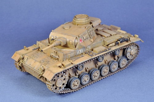 9032     Д.     Немецкий танк PzKpfw. III  Ausf. G. Африканский корпус.
