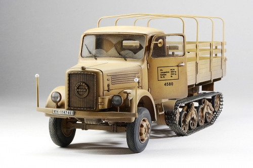 35453    ИС.    Германский полугусеничный грузовой автомобиль  KHD S3000/SS M 