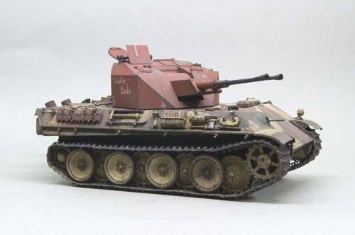 9022    Д.    Немецкая САУ Flakpanzer V "Coelian".