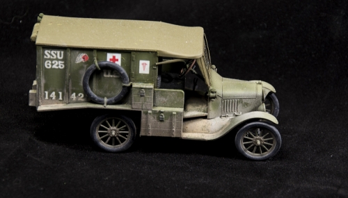 35661   IC.   Американский автомобиль IMB Model T 1917 санитарная .