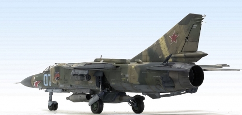 03211     Тр.    Советский многоцелевой истребитель MИГ- 23 MLD Flogger-K".